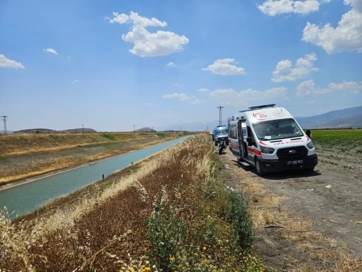 17 yaşındaki genç serinlemek için girdiği kanalda kayboldu