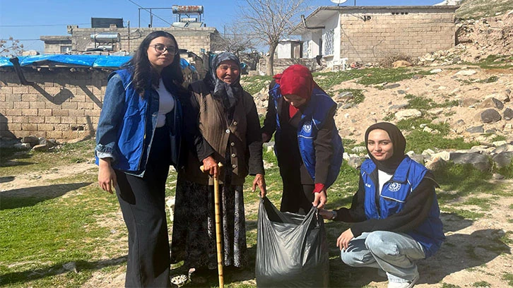 Araban’da dezavantajlı ailelere yardım yapıldı