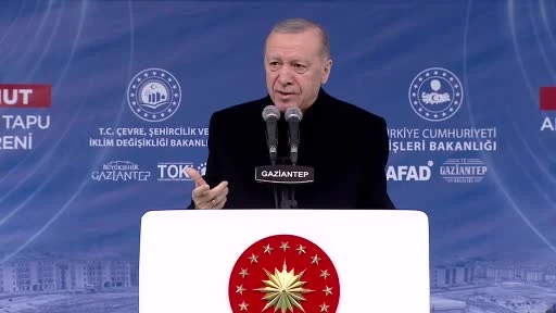 Cumhurbaşkanı Erdoğan: ”Bunların aklında sadece para kuleleri var”