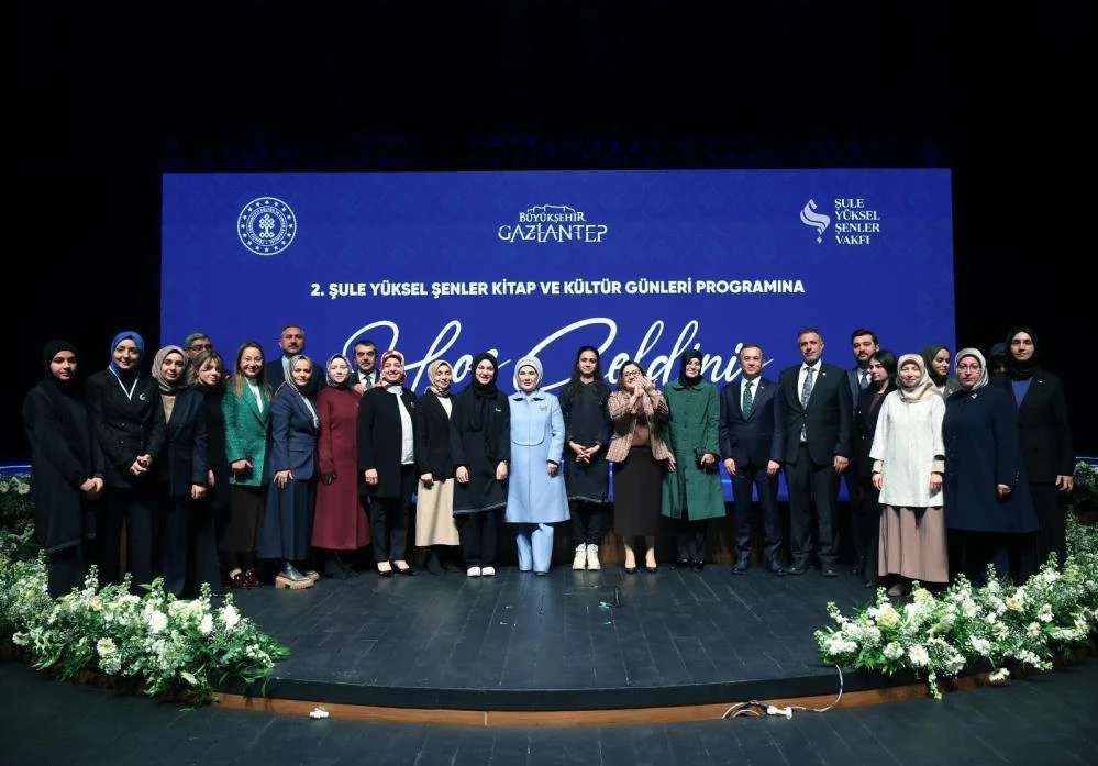 Emine Erdoğan, 2. Şule Yüksel Şenler Kitap ve Kültür Günleri Programı'nda konuştu