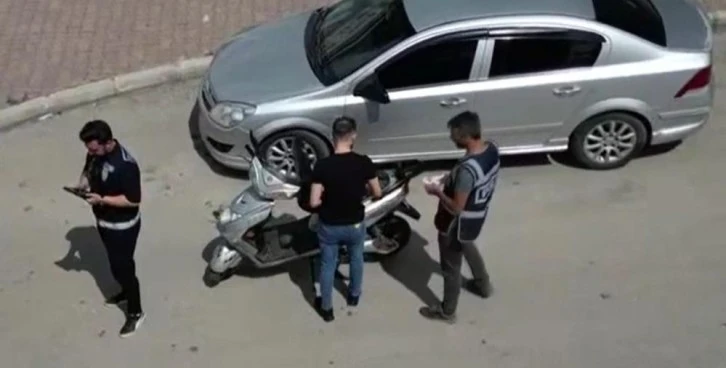 Gaziantep polisi motosiklet hırsızlarına göz açtırmıyor