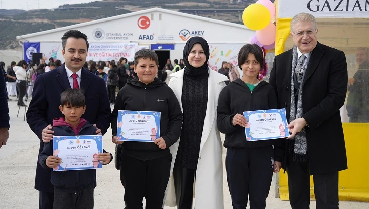  Gaziantep'te Matematik ve Eğitim Festivali düzenlendi