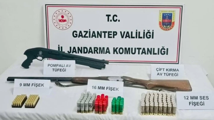 Gaziantep'te silah kaçakçılığı operasyonunda 9 kişi yakalandı