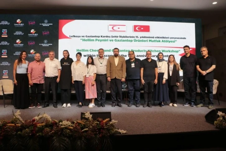 Gaziantep ve Lefkoşa kardeş şehir ilişkilerinin 15. yılını GastroANTEP Festivali'nde kutladı