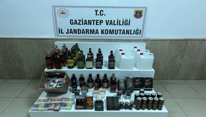 JANDARMADAN SAHTE ALKOL İMALATÇILARINA OPERASYON