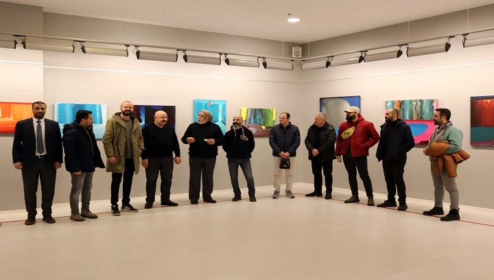 Ressam Bayar Sanko Sanat Galerisi’nde sergi açtı