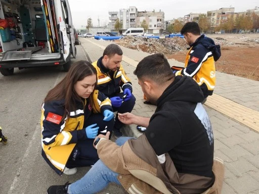 Ağabey kardeş hayat kurtarmak için saniyelerle yarışıyor