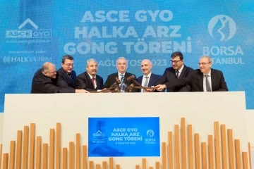 BORSA İSTANBUL’DA GONG ASCE GYO İÇİN ÇALDI