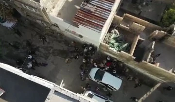 film sahnelerini aratmayan operasyon dron kamerasında