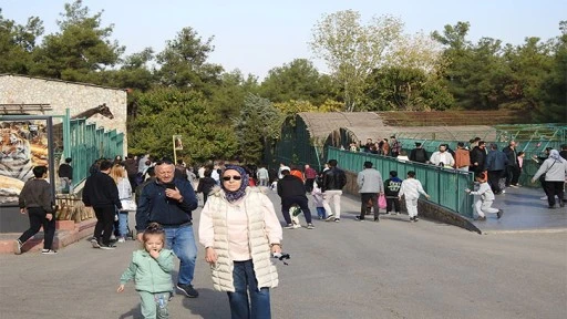 Gaziantep Doğal Yaşam Parkı'na ara tatilde ziyaretçi akını