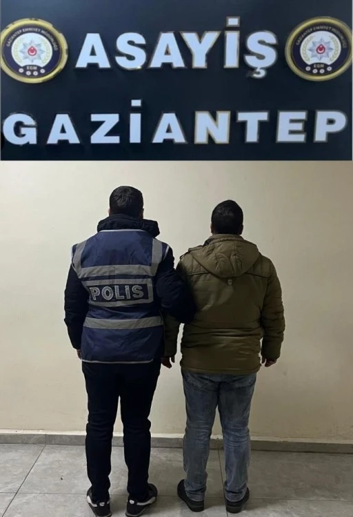 Gaziantep’te 34 yıl hapis cezası bulunan şüpheli yakalandı