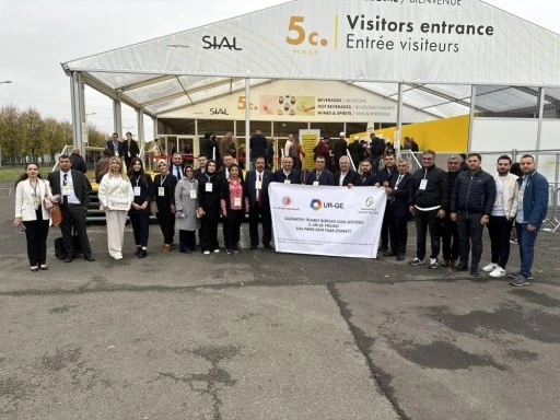 GTB üyeleri, SIAL Paris 2024 fuarı'nı ziyaret etti