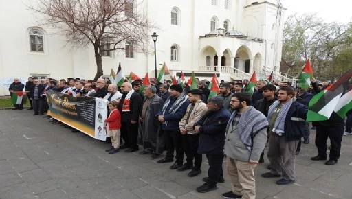  İsrail'in Gazze'ye yönelik saldırıları Gaziantep'te kınandı