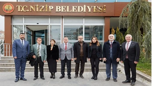 GGC'DEN NİZİP BELEDİYE BAŞKANI ALİ DOĞAN'A ZİYARET